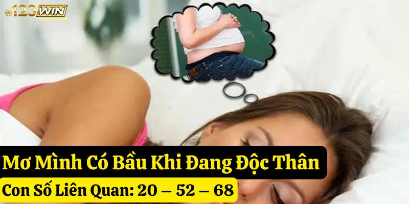 mơ có bầu 123win