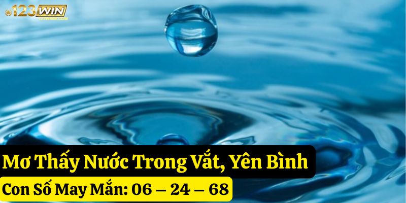 mơ nước chảy 123win