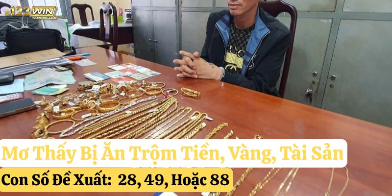 nằm mơ thấy ăn trộm 123win