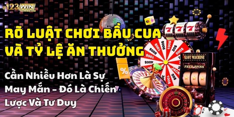 mẹo chơi bầu cua luôn thắng