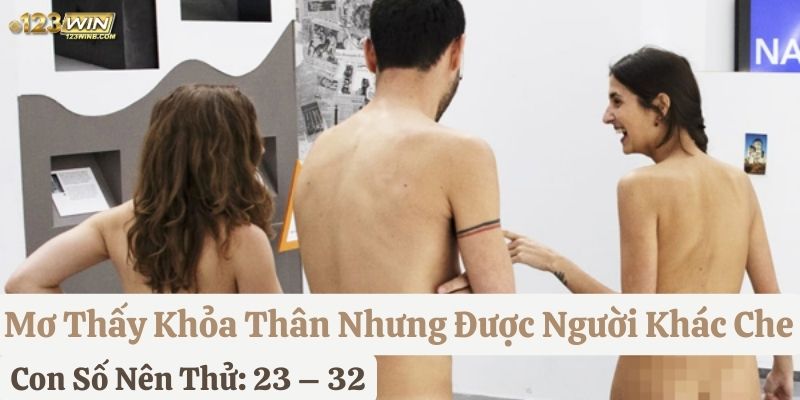 mơ thấy mình khỏa thân