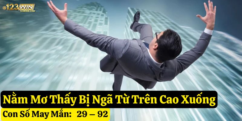 mơ bị ngã