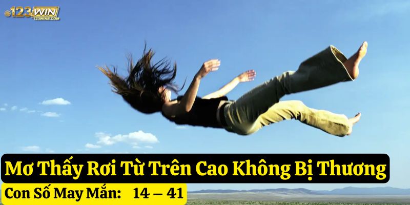 mơ thấy rơi từ trên cao 123win