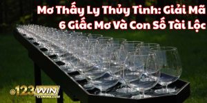 mơ thấy ly thủy tinh 123win thumb