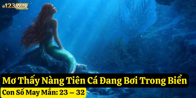 nằm mơ thấy nàng tiên cá