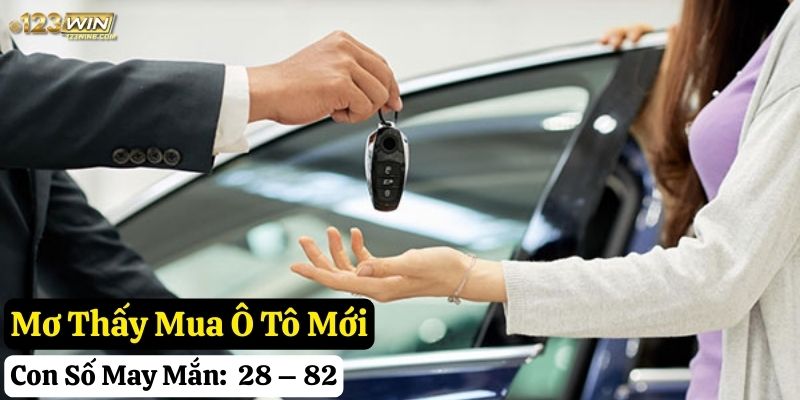 mơ thấy mua ô tô