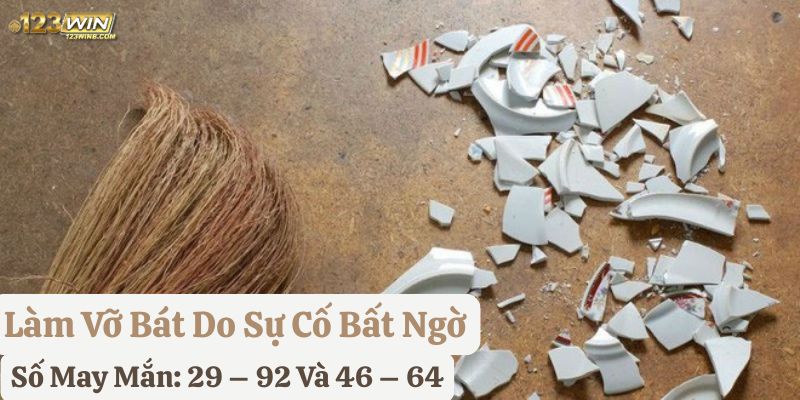 sự cố làm vỡ bát