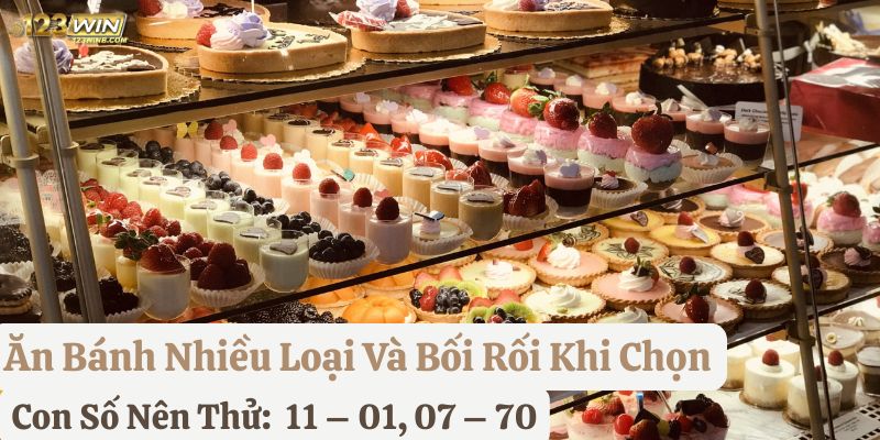 nằm mơ ăn bánh ngọt