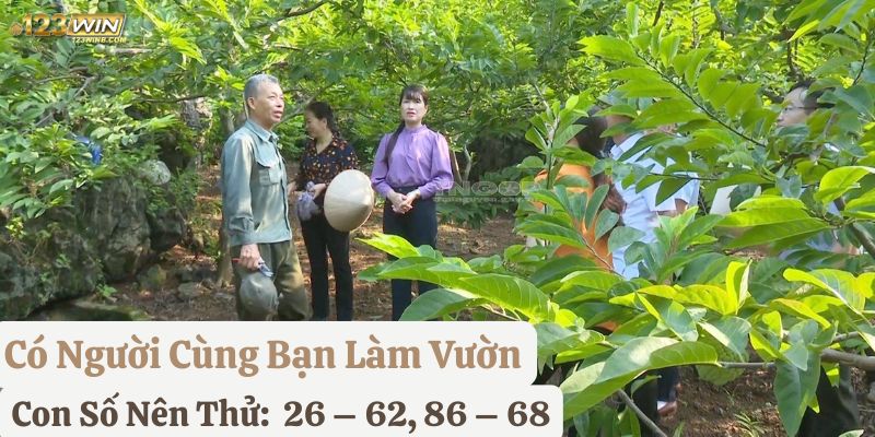 nằm mơ thấy làm vườn