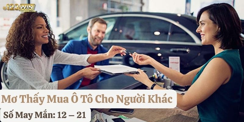 nằm mơ thấy mua ô tô