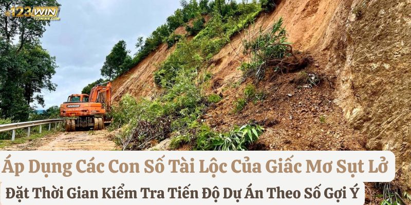 mơ thấy sụt lở 123win