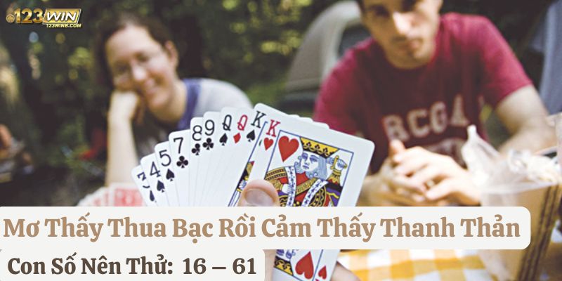 nằm mơ thấy thua bạc