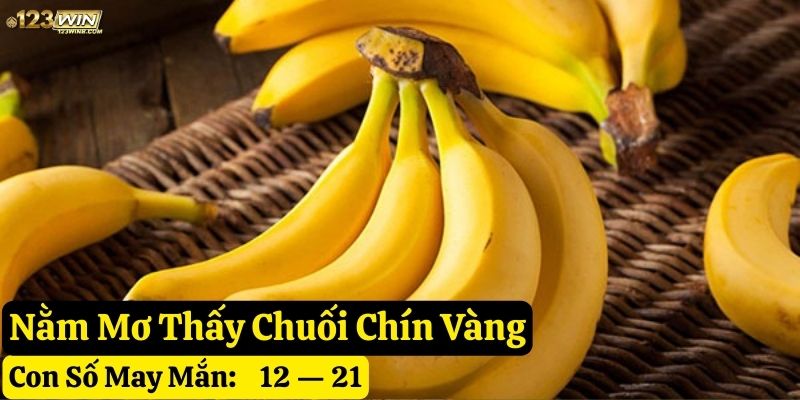 nằm mơ thấy chuối