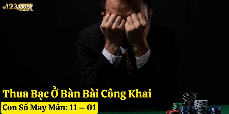 nằm mơ thua bạc